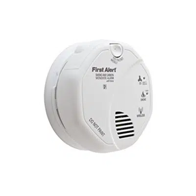 afbeelding voor First Alert SCO500 Wireless Interconnected Photoelectric Smoke and Carbon Monoxide Combo Alarm