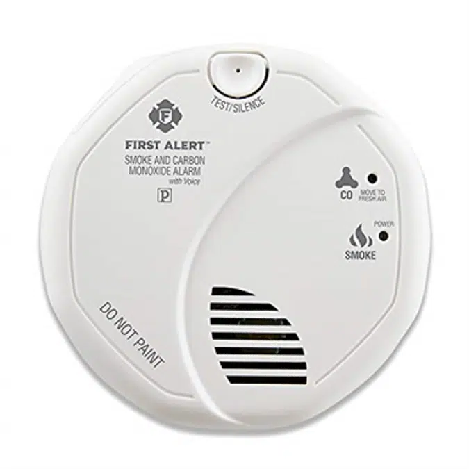 First Alert SCO7CN Battery-Operated Talking Combination Smoke and Carbon Monoxide Alarm