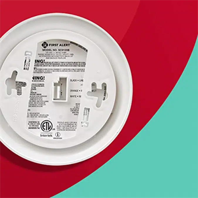 First Alert SC9120B Hardwired Smoke and Carbon Monoxide Detector