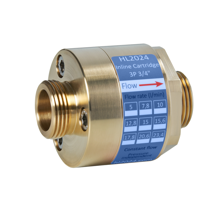 BIM objects - Free download! HL2024 Control Flow 3P Inline 3/4