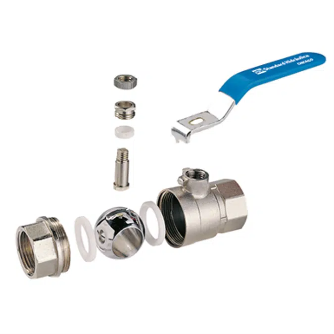 Chicago Ball valve Lever Handle F-F