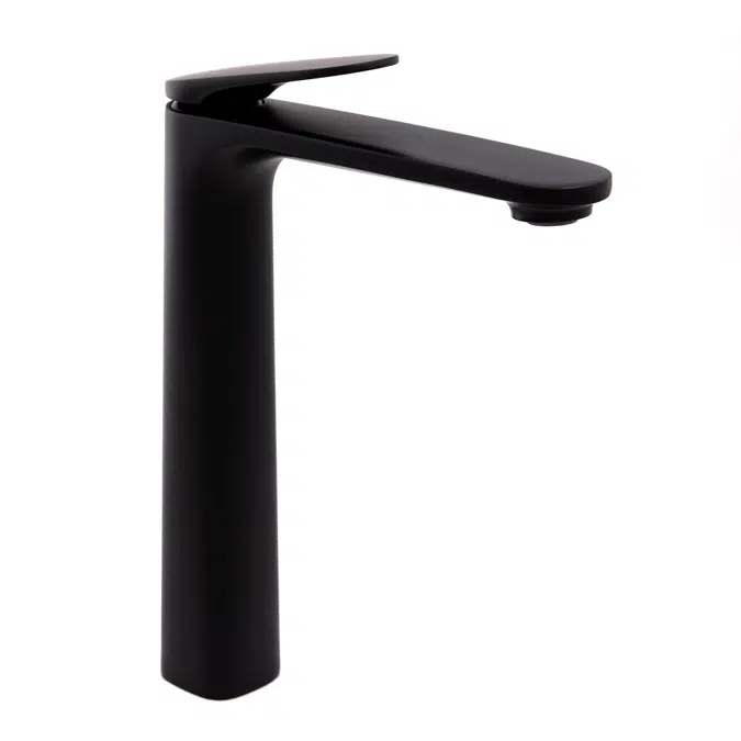 Grifo de lavabo monomando 230mm 5l/min Velvet III Negro Mate, Gunmetal Cepillado, Oro Cepillado