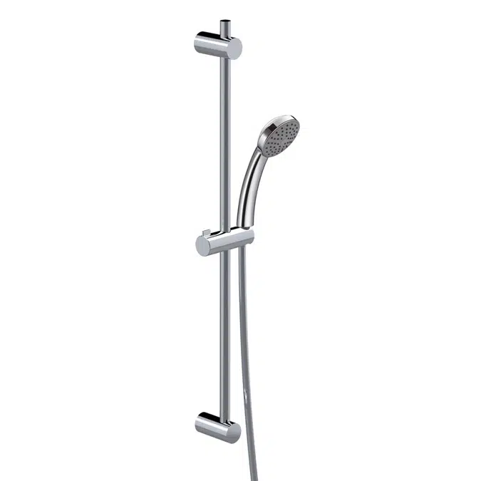 Conjunto barra de ducha ⌀18x700mm Go
