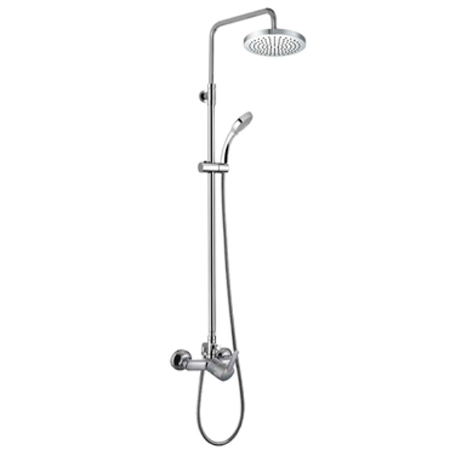 Adjustable hand shower mixer by Clever