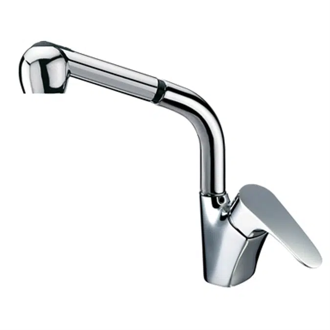 Single lever kitchen mixer Habana Xtreme Pull-out by Clever