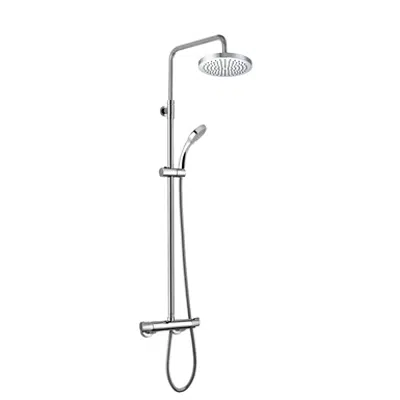 Image for Adjustable thermostatic shower mixer by Clever