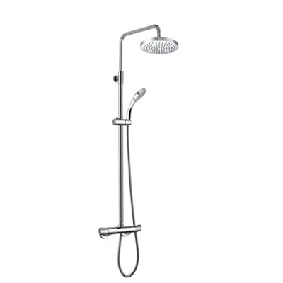 Adjustable thermostatic shower mixer by Clever 이미지