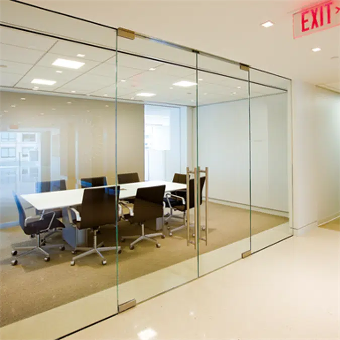 Interior Glass Walls PURE® Series - Slider-Mounted_R14