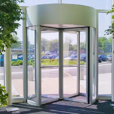 bilde for Revolving Door, Crane 2000 Series Showcase