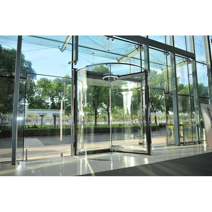 All-Glass Revolving Door KTV ATRIUM FLEX