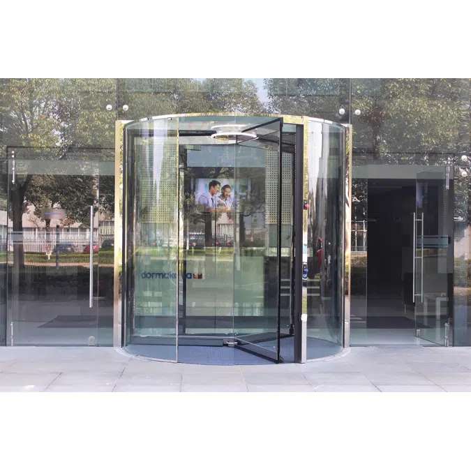 All-Glass Revolving Door KTV ATRIUM FLEX