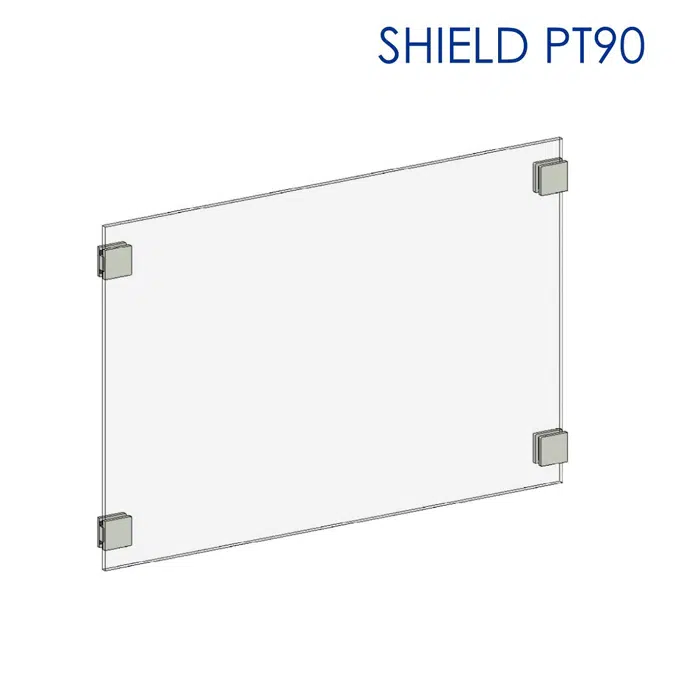 SHIELD Interior Glass Partition Showcase