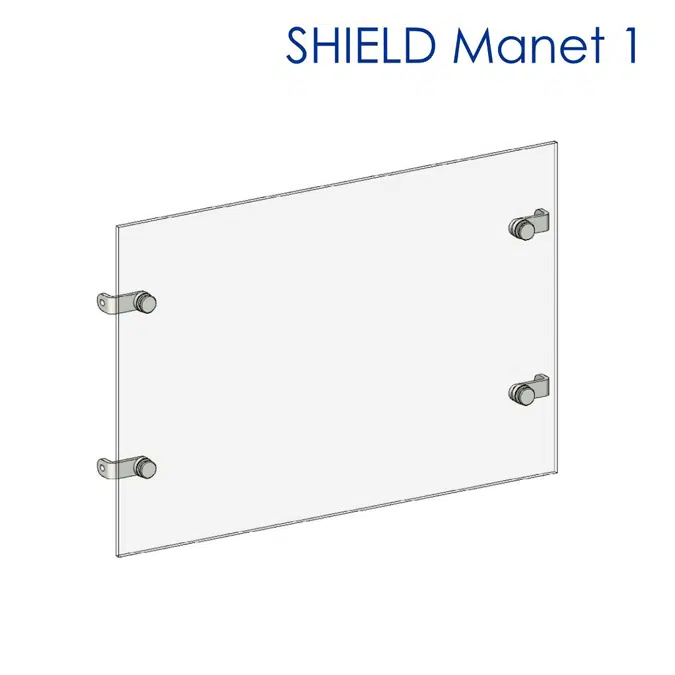 SHIELD Interior Glass Partition Showcase