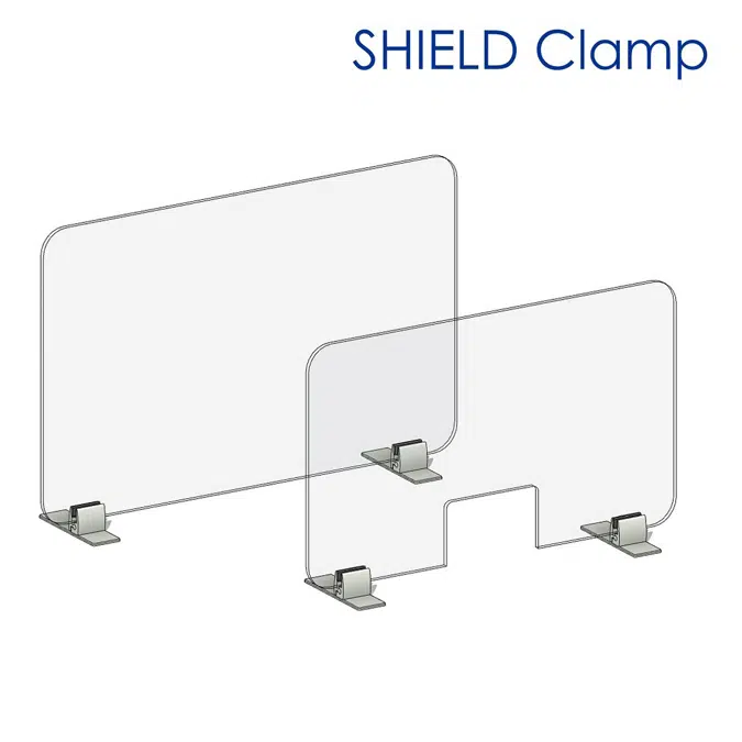 SHIELD Interior Glass Partition Showcase