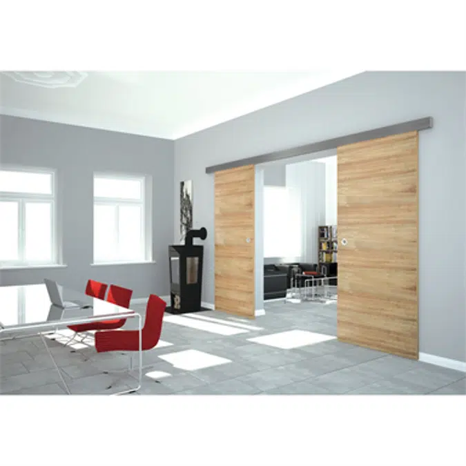 Manual Sliding Door System RS 120/120 Syncro