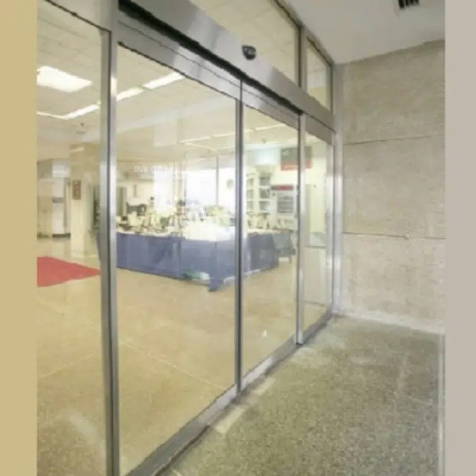 Automatic Sliding Door, Fine Frame ESA400 Showcase