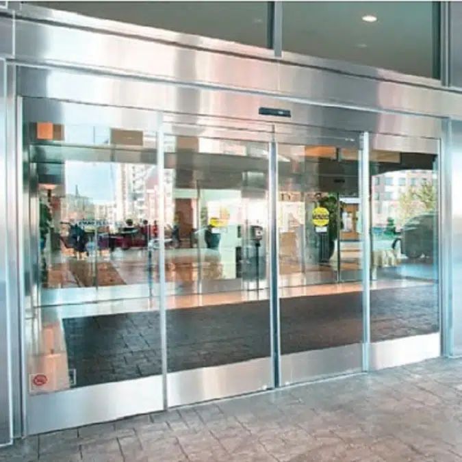 Automatic Sliding Door, Fine Frame ESA400 Showcase