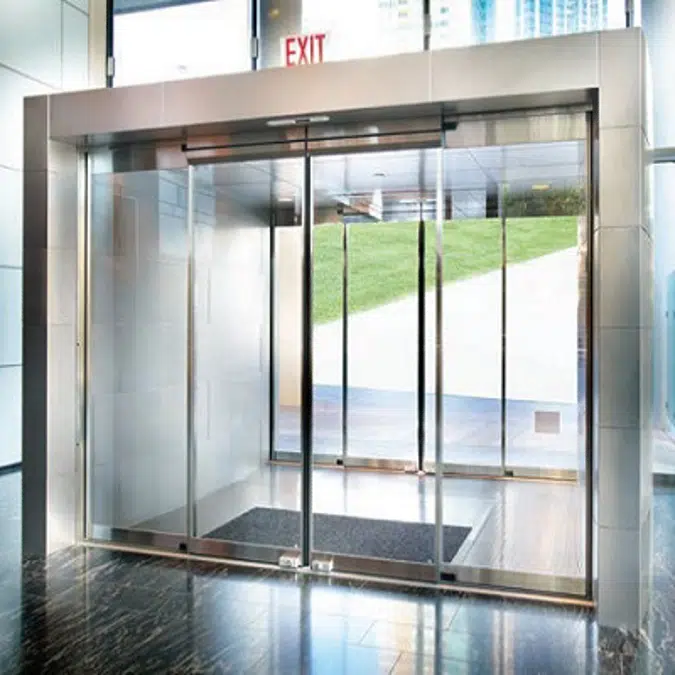 Automatic Sliding Door, Fine Frame ESA400 Showcase