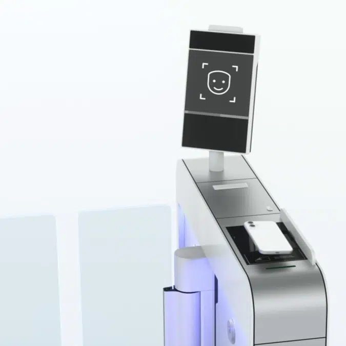 Speedgate Turnstile Argus Air XS for Airport (compact version)