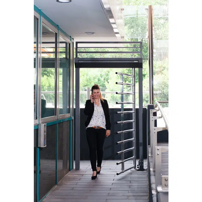 Full Height Pedestrian Security Gate Kentaur FGE-M01