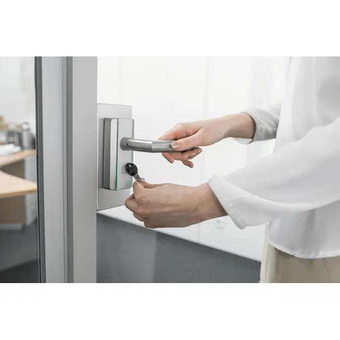 Electronic access control c-lever compact