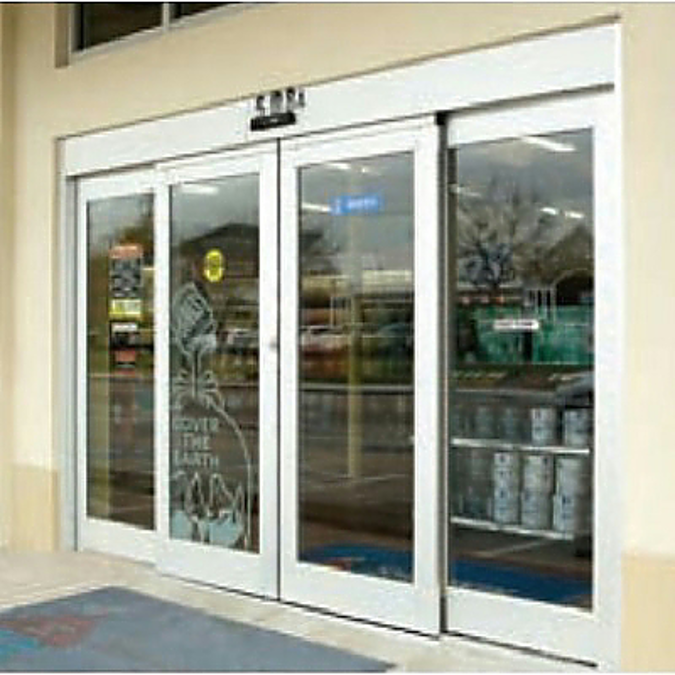 Automatic Sliding Door Display Case Trabahomes
