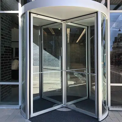 afbeelding voor Revolving Door, Crane Motion Assist 360 Series Showcase