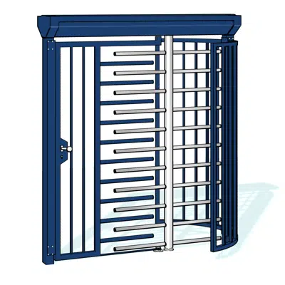 afbeelding voor Full Height Turnstile Kentaur FTS-M03 with integrated door