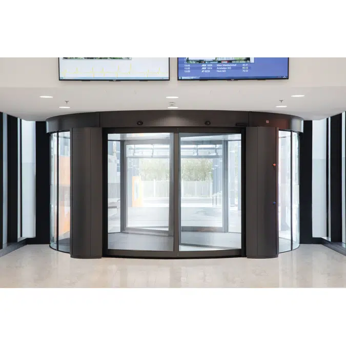 BIM objects - Free download! Revolving Door KTC 2 | BIMobject