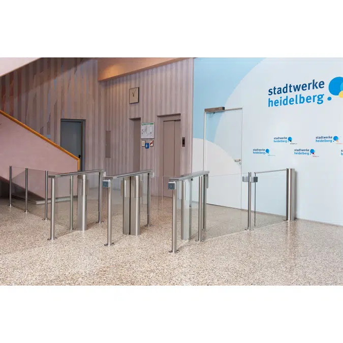 dormakaba Half-height Swing Door Charon HSD-E03 - Entrance Systems