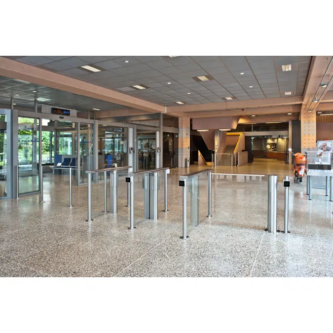 dormakaba Half-height Swing Door Charon HSD-E03 - Entrance Systems