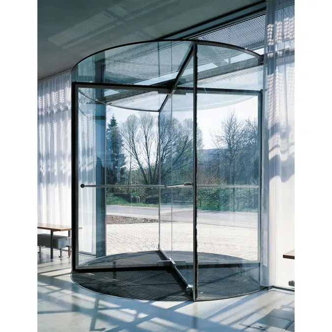 Porte tournante automatique KTV Atrium Glass