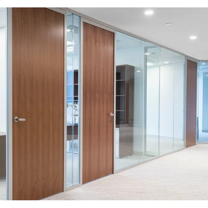 UNIQUIN Demountable Glass Wall System