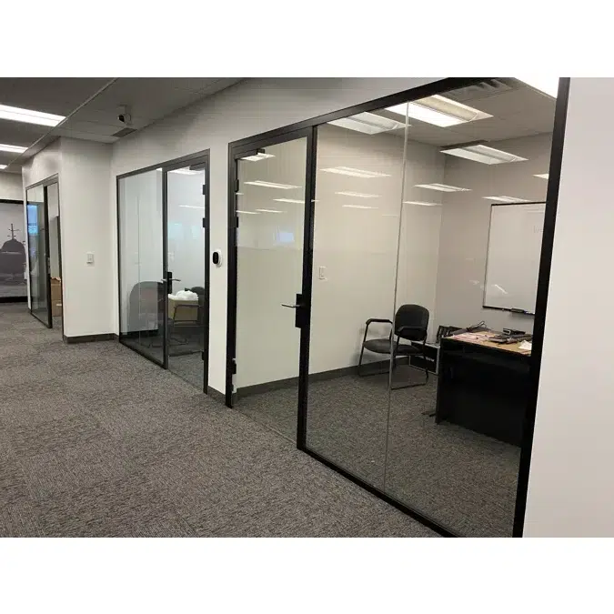 UNIQUIN Demountable Glass Wall System