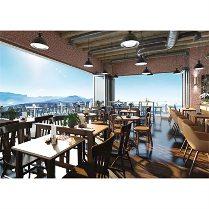 Horizontal Sliding Wall System HSW FLEX Therm