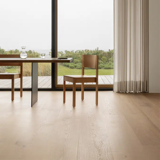 Ash Natural - 250mm - 22mm - Solid Flooring