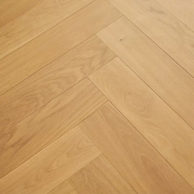 Pattern Floors - Oak Herringbone Classic - 300-1200mm - 22mm - Solid Flooring