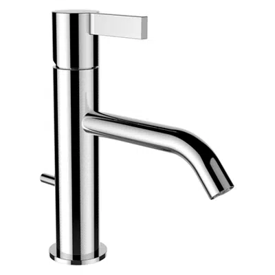 bilde for Kartell by Laufen, Basin faucet, Projection 135 mm, fixed spout, w. pop-up waste