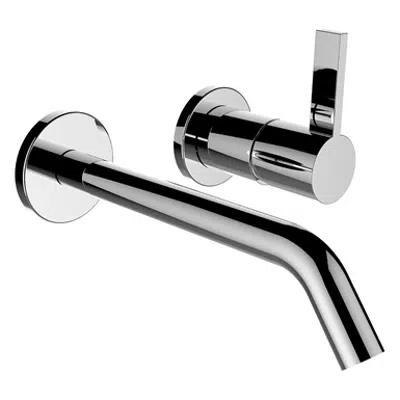 Image for Kartell by Laufen, Wall-mounted mixer, Projection 175 mm, fixed spout