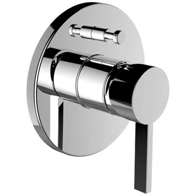 Image for Kartell by Laufen, Concealed bath faucet, Set for Simibox, w. integrated vacuum breaker