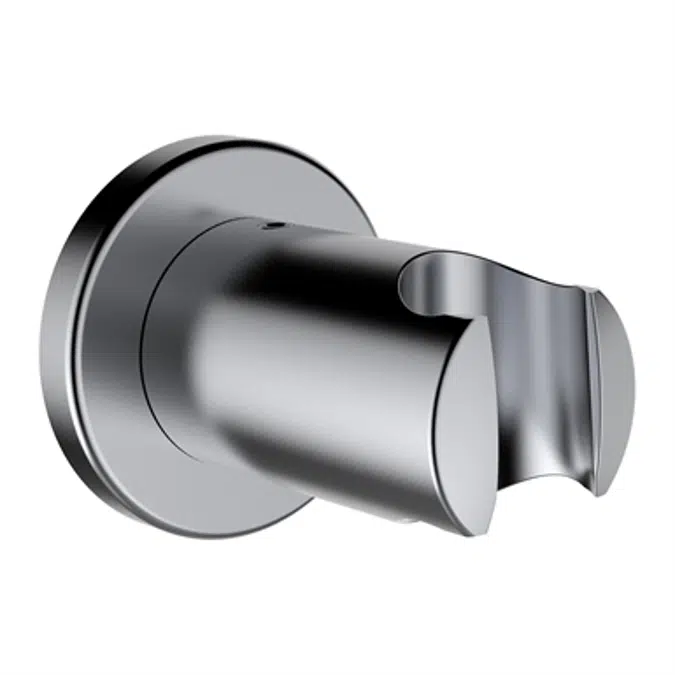 Kartell by Laufen, Supporto fisso, Supporto fisso, sporgenza 52 mm, PVD inox look