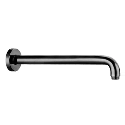 Image for Kartell by Laufen, Wall bracket, Length 420 mm, round flange, 1/2", PVD inox look
