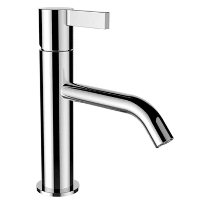 Kartell by Laufen, Basin faucet, Projection 135 mm, fixed spout, w/o pop-up waste