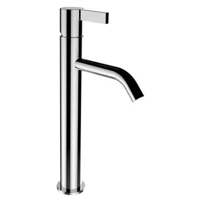 afbeelding voor Kartell by Laufen, Column basin faucet, Projection 125 mm, fixed spout, w/o pop-up waste