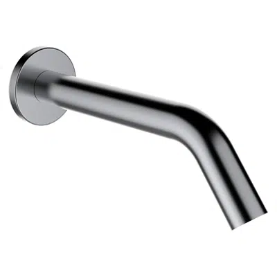 Image for Kartell by Laufen, Wall-mounted spout, Projection 175 mm, PVD inox look