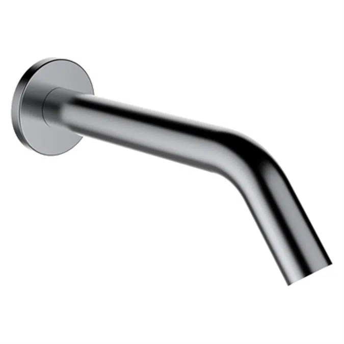 Kartell by Laufen, Bocca di erogazione per vasca, Sporgenza 175 mm, PVD inox look