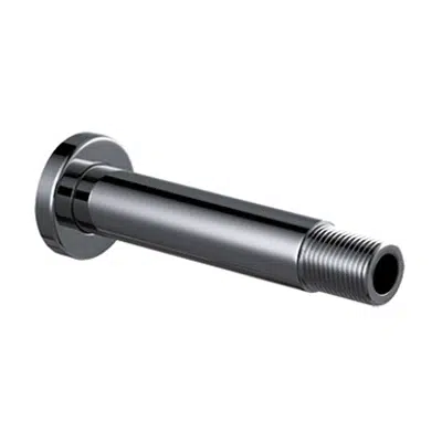 afbeelding voor Kartell by Laufen, Ceiling bracket, Length 100 mm, round flange, 1/2", PVD inox look