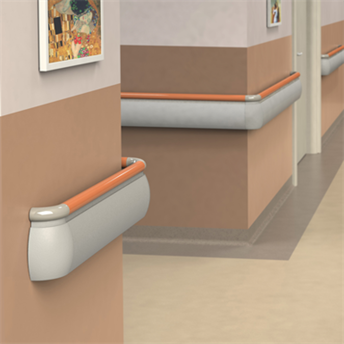 BIM objects Free download! Bumper handrails / BH.170 BIMobject