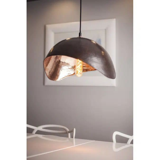 Castano - Suspension Luminaire en cuivre, Lampe mexicaine en cuivre