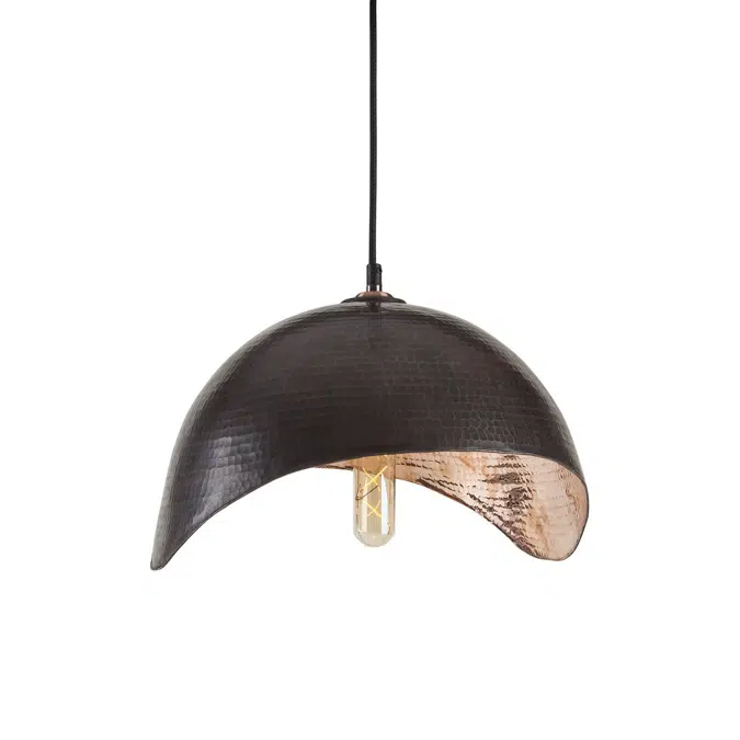 Castano - Suspension Luminaire en cuivre, Lampe mexicaine en cuivre